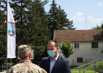 KFOR RC-E Commander builds municipality relationships,engages liaison monitoring team