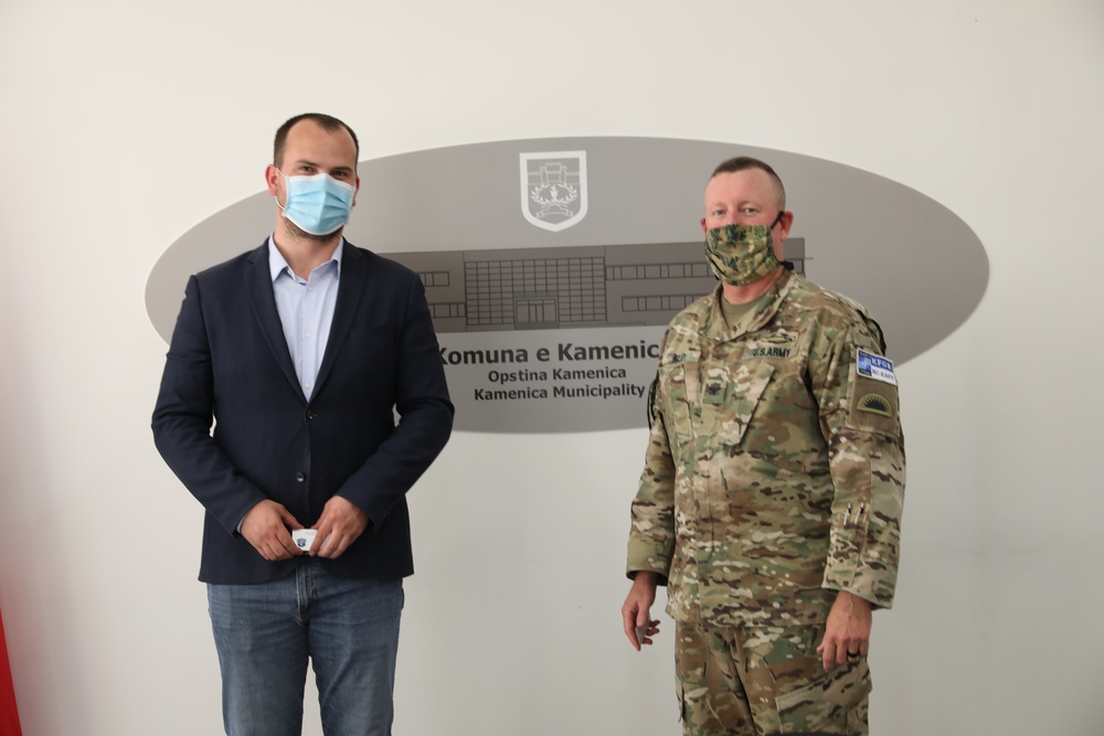 KFOR RC-E Commander builds municipality relationships,engages liaison monitoring team