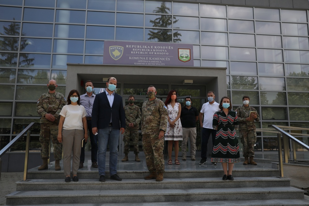 KFOR RC-E Commander builds municipality relationships,engages liaison monitoring team