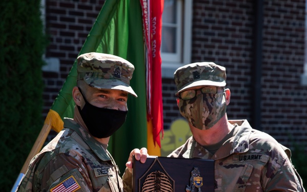 42nd MP Bde. celebrates milestones as they bid farewell to a member of the protector family