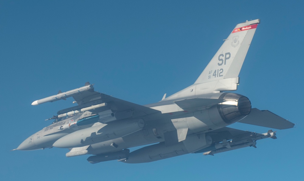 The 480th EFS Flies Inert Bomb Dropping Sortie in Poland