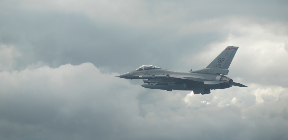 The 480th EFS Flies Inert Bomb Dropping Sortie in Poland