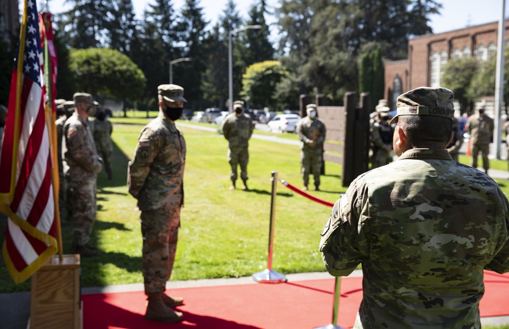 42nd MP Bde. celebrates milestones as they bid farewell to a member of the protector family