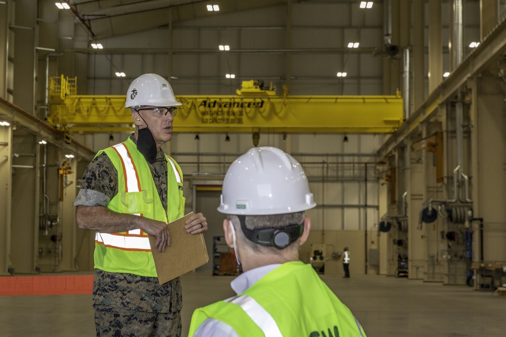 Production Plant Barstow's new P930 facility ribbon cutting ceremony