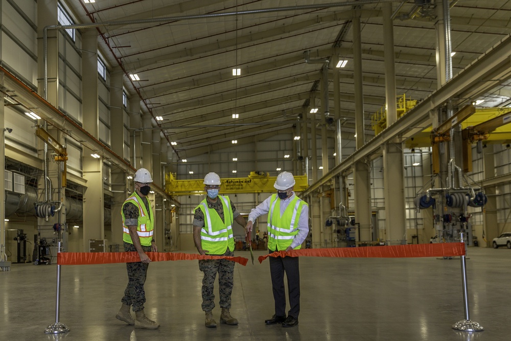 Production Plant Barstow's new P930 facility ribbon cutting ceremony