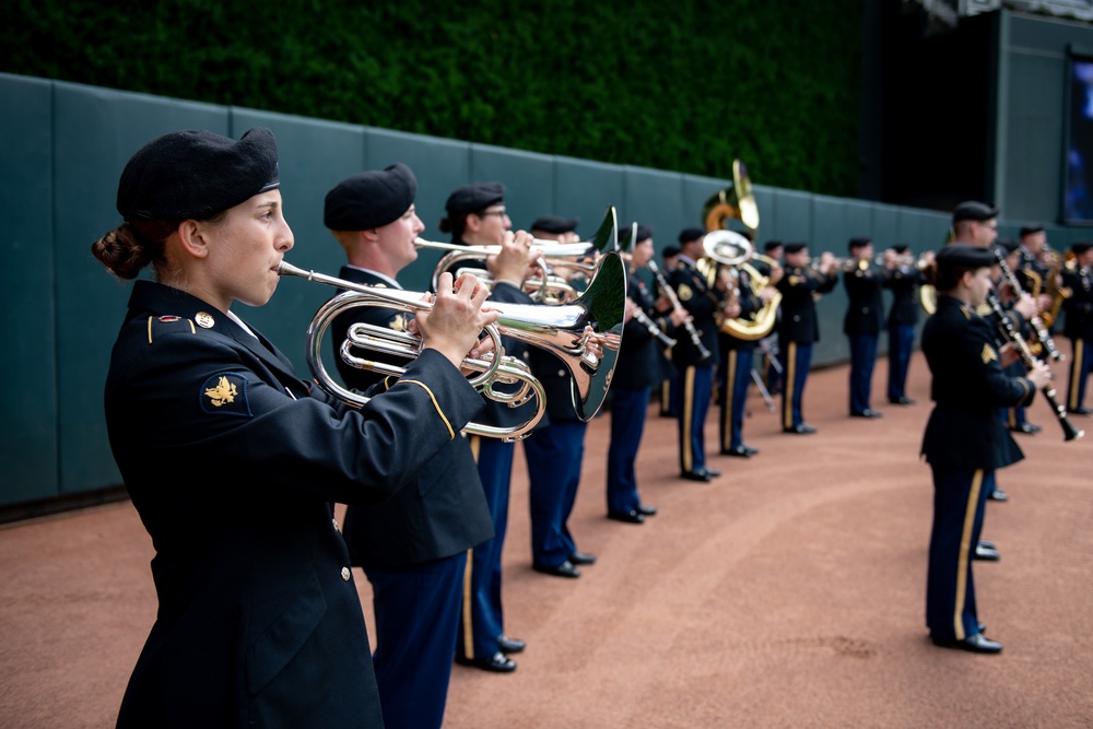 34ID Red Bull Band records at Target Field