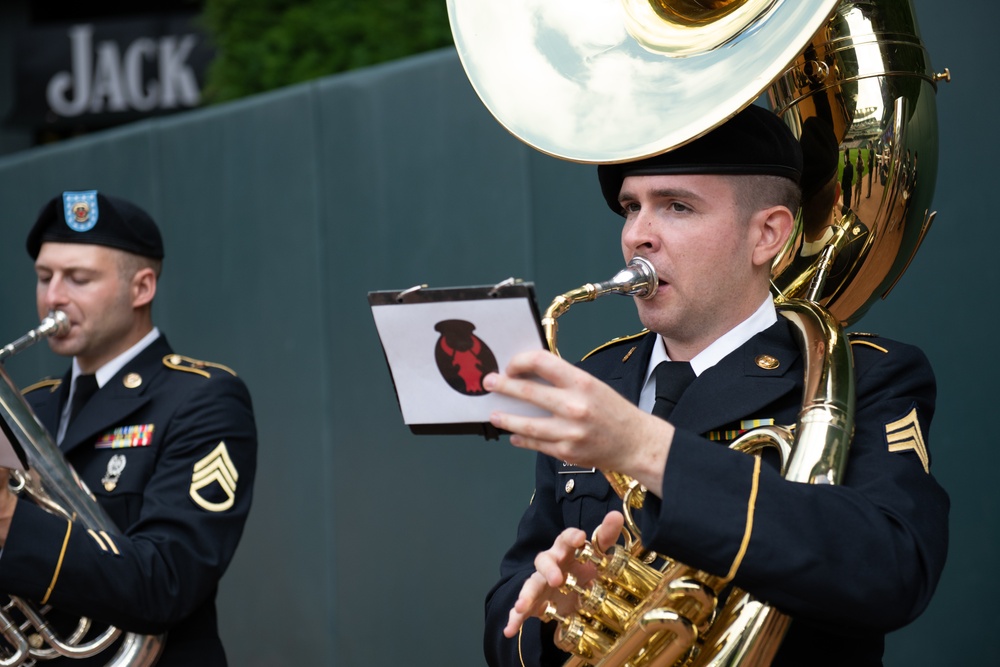 34ID Red Bull Band records at Target Field