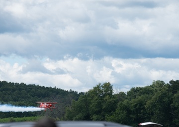 F-35 Demo Team flies at the 2020 New York Air Show