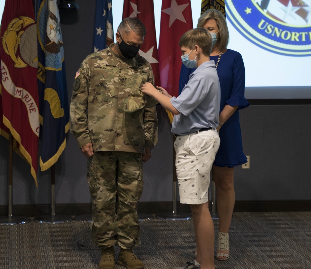 Brig. Gen. Jeffery P. Van promotes to Maj. Gen.