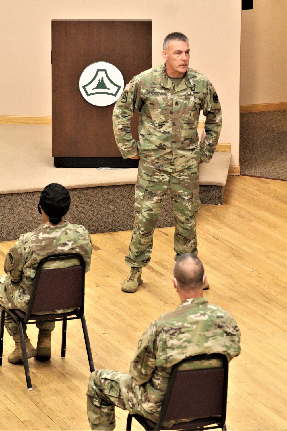 Army Reserve's top enlisted leader visits with troops at Fort McCoy