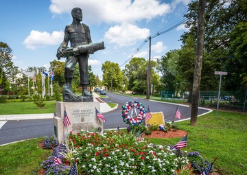 John Basilone Statue