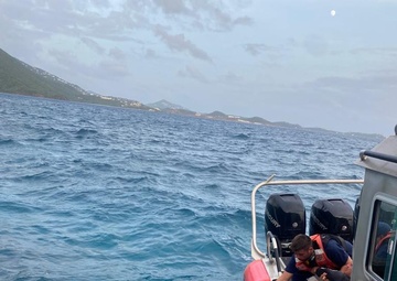 Coast Guard boat crew rescues stranded kayaker in Saint Thomas, U.S. Virgin Islands