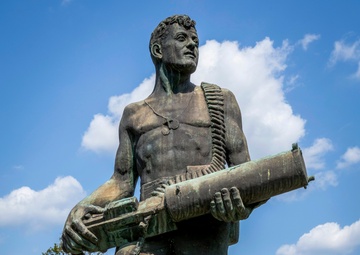 John Basilone Statue