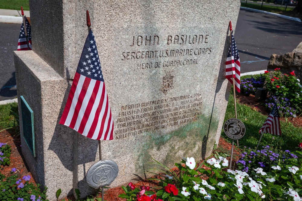 John Basilone Statue