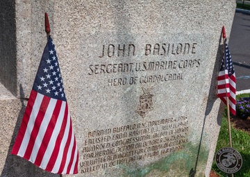 John Basilone Statue