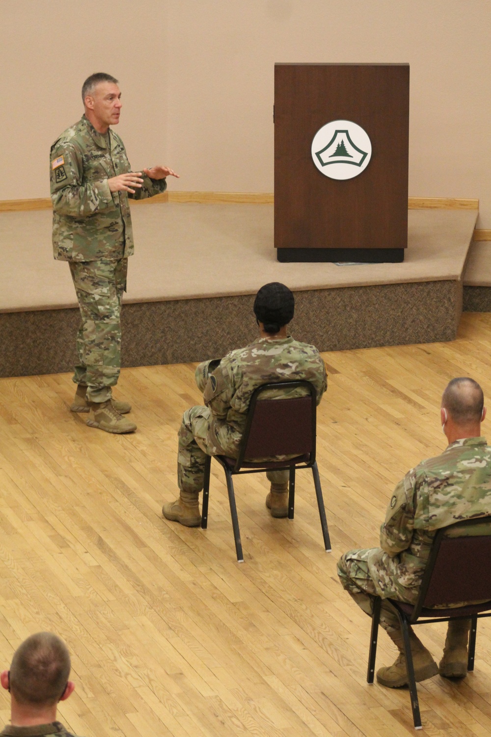 Army Reserve's top enlisted leader visits with troops at Fort McCoy