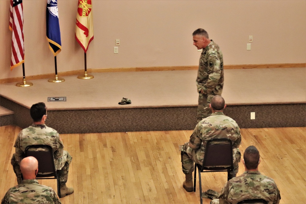 Army Reserve's top enlisted leader visits with troops at Fort McCoy