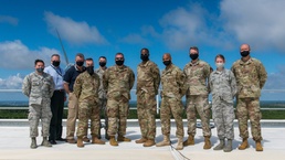 Space Delta 4 Commander visits Cape Cod Air Force Station