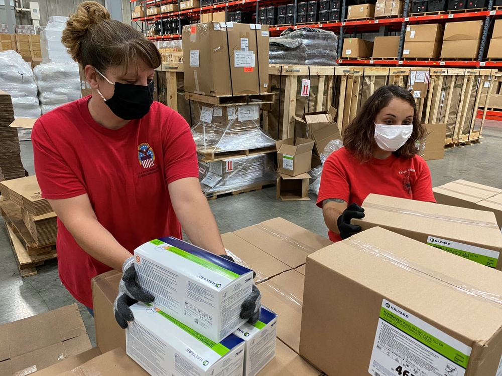 DDSP Employees Prepare Over 1.5 million N95 Respirator Masks for Delivery