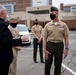 I MEF leaders thank healthcare workers with coins, plaque