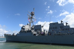 USS William P. Lawrence sets sail for deployment [Image 1 of 6]