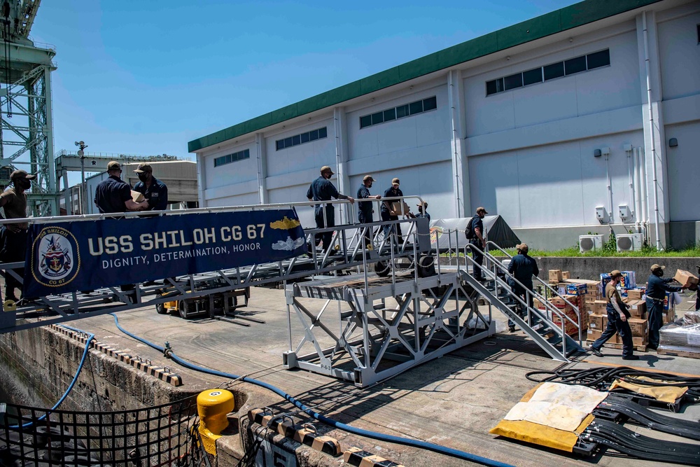 USS Shiloh Stores