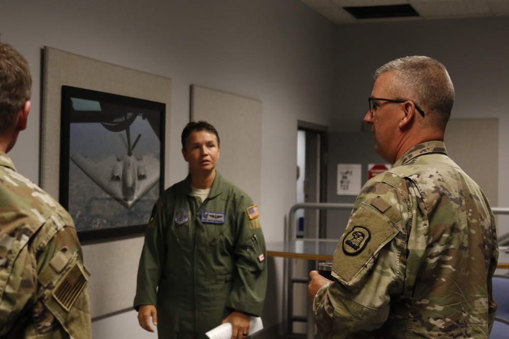 Senior Enlisted Leader visits 185th ARW