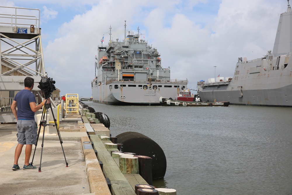 Mission Complete: 110 Civilian Mariners Return to Naval Station Norfolk