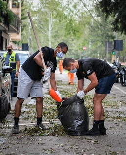 DENTAC Italy Soldiers assist in Verona storm cleanup