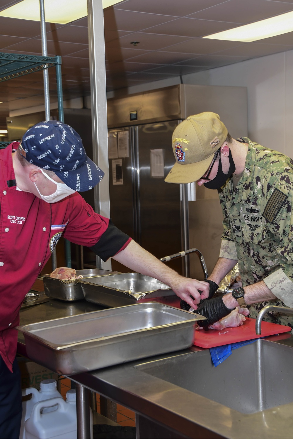 NMCP Food Service Team Trained by Regional Chef