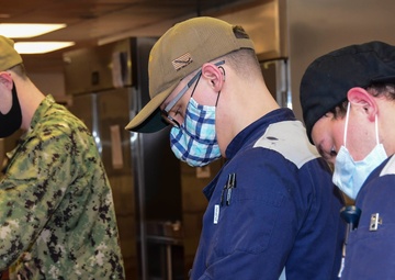 NMCP Food Service Team Trained by Regional Chef