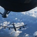 U.S. Air Force B-52s refuel over the North Sea