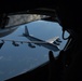 U.S. Air Force B-52s refuel over the North Sea