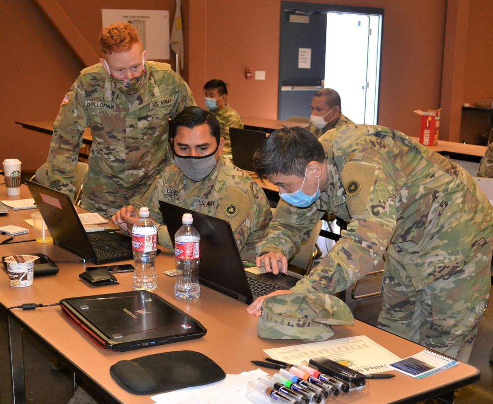 The 326th FMSC conducts Exercise Diamond Strike