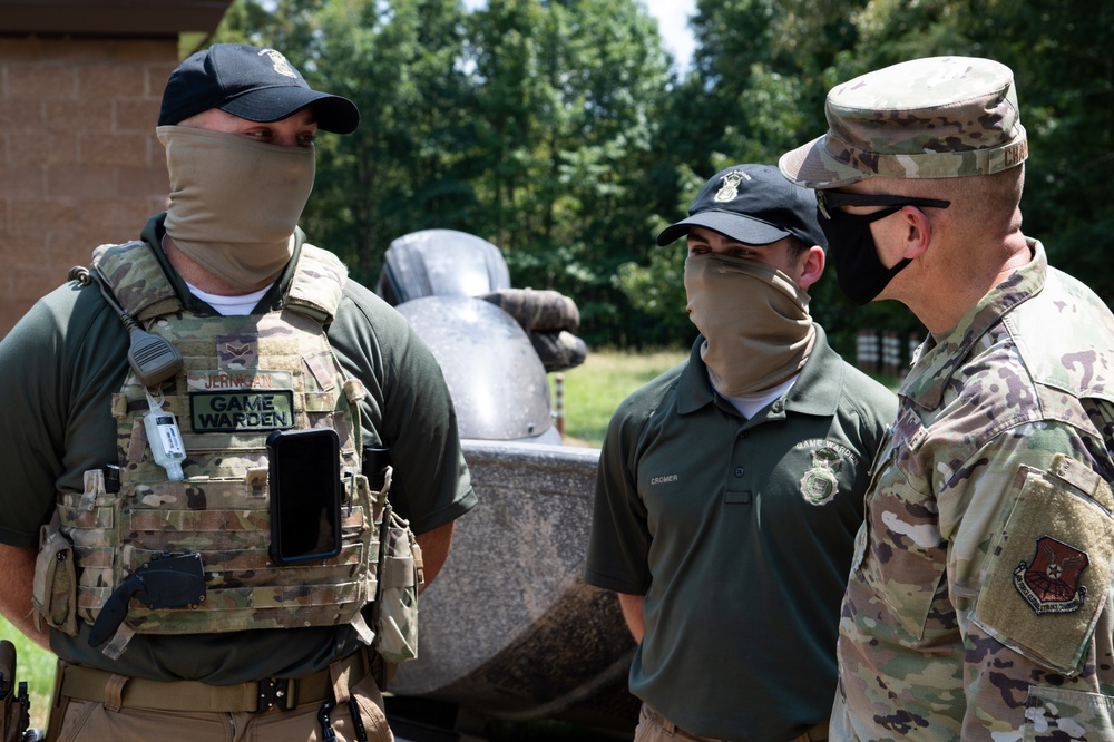 Ride with the game wardens