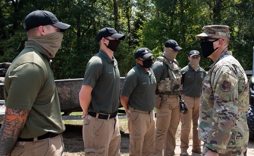 Ride with the game wardens