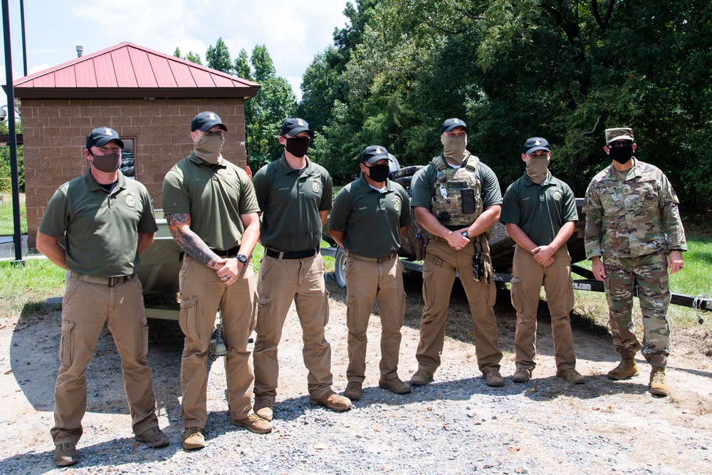 Ride with the game wardens