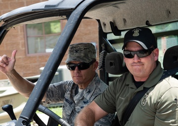 Ride with the game wardens