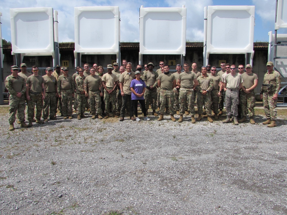Airmen compete in marksmanship competition