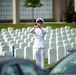 Modified Military Funeral Honors With Funeral Escort Are Conducted For U.S. Navy Capt. Bruce Boyle in Section 82