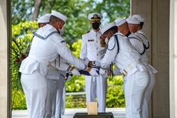 Modified Military Funeral Honors With Funeral Escort Are Conducted For U.S. Navy Capt. Bruce Boyle in Section 82 [Image 19 of 24]