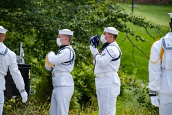 Modified Military Funeral Honors With Funeral Escort Are Conducted For U.S. Navy Capt. Bruce Boyle in Section 82 [Image 21 of 24]