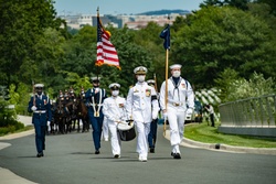 Modified Military Funeral Honors With Funeral Escort Are Conducted For U.S. Navy Capt. Bruce Boyle in Section 82 [Image 22 of 24]