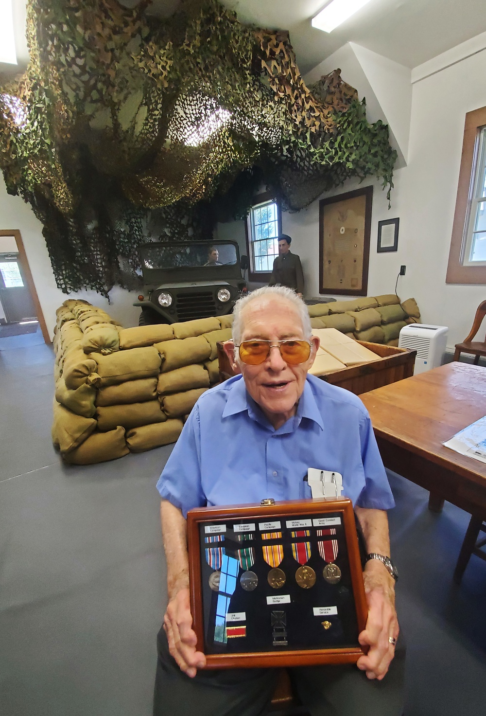 World War II vet recalls service, outprocessing through Camp McCoy