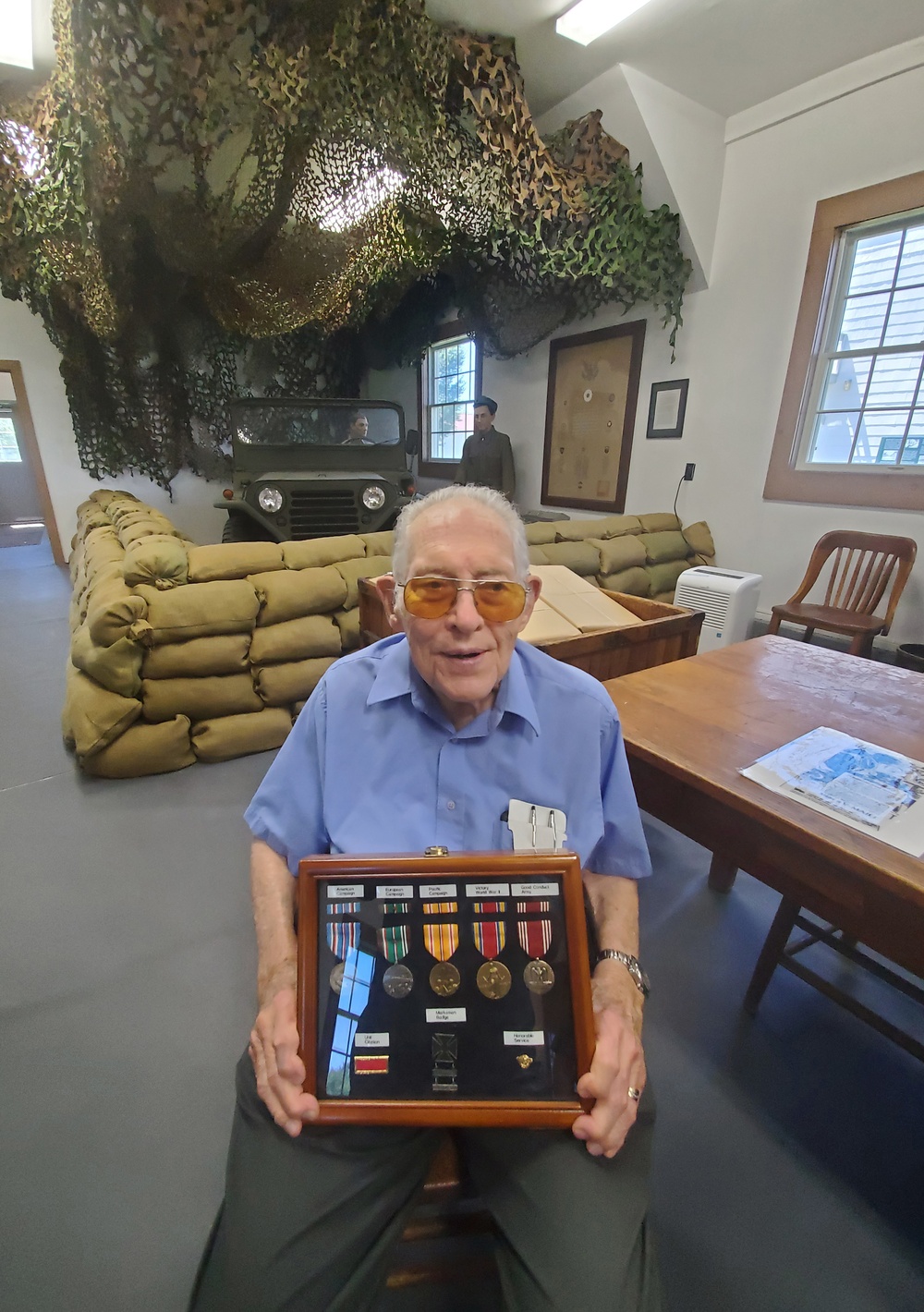 World War II vet recalls service, outprocessing through Camp McCoy