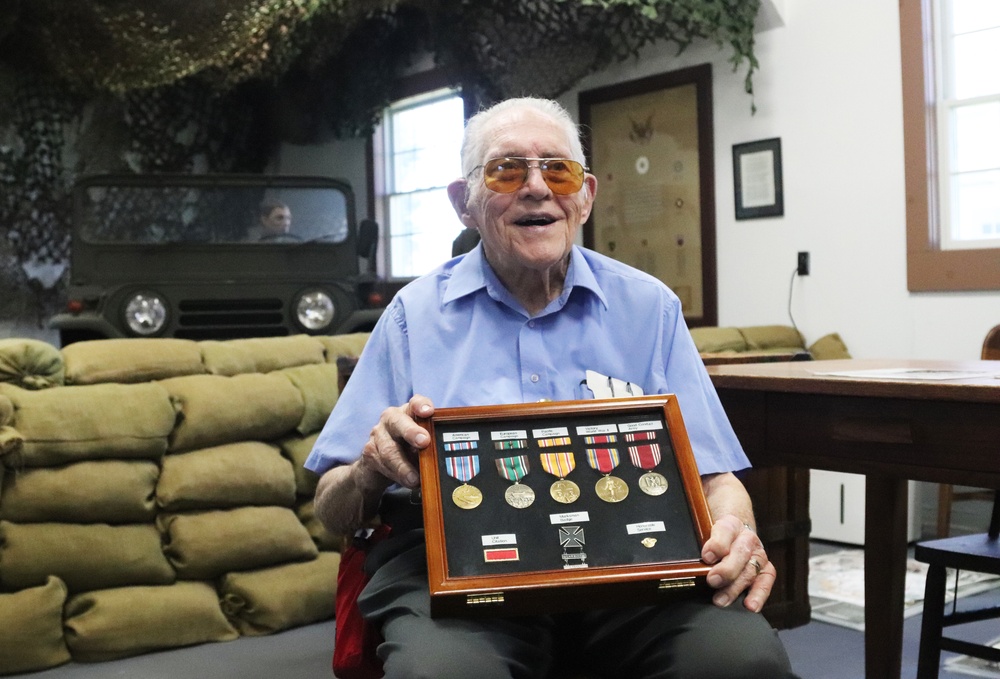 World War II vet recalls service, outprocessing through Camp McCoy