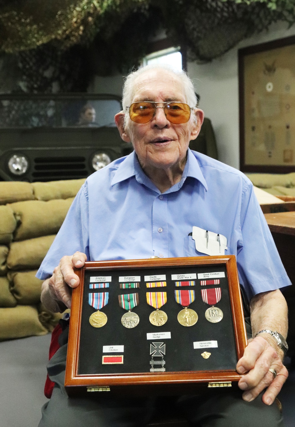 World War II vet recalls service, outprocessing through Camp McCoy