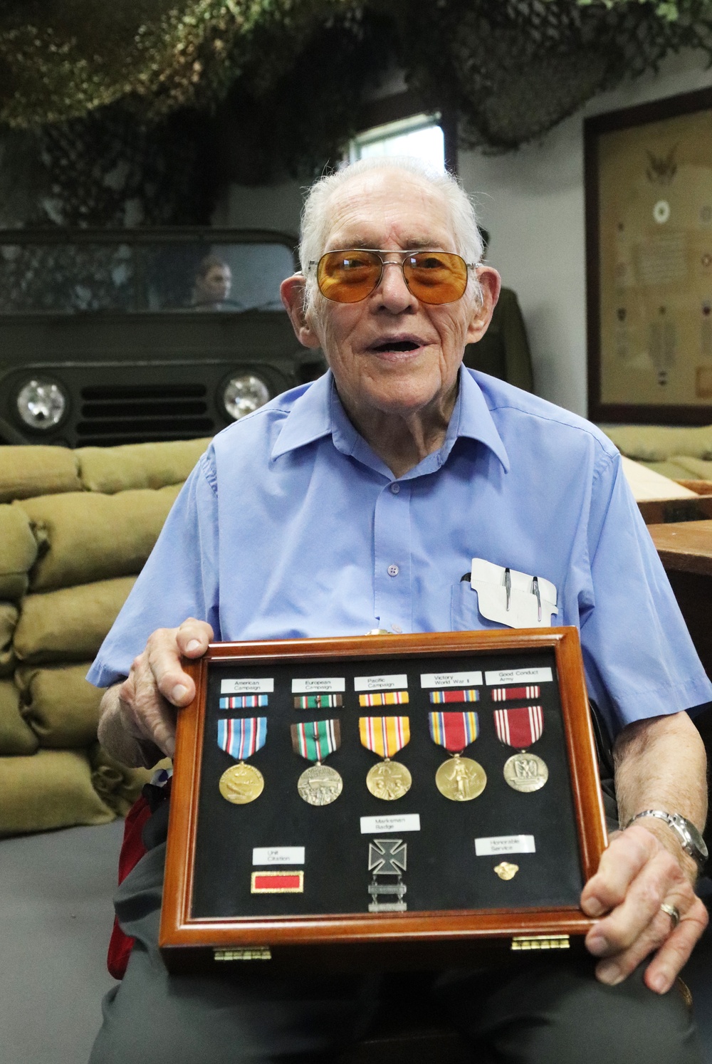 World War II vet recalls service, outprocessing through Camp McCoy