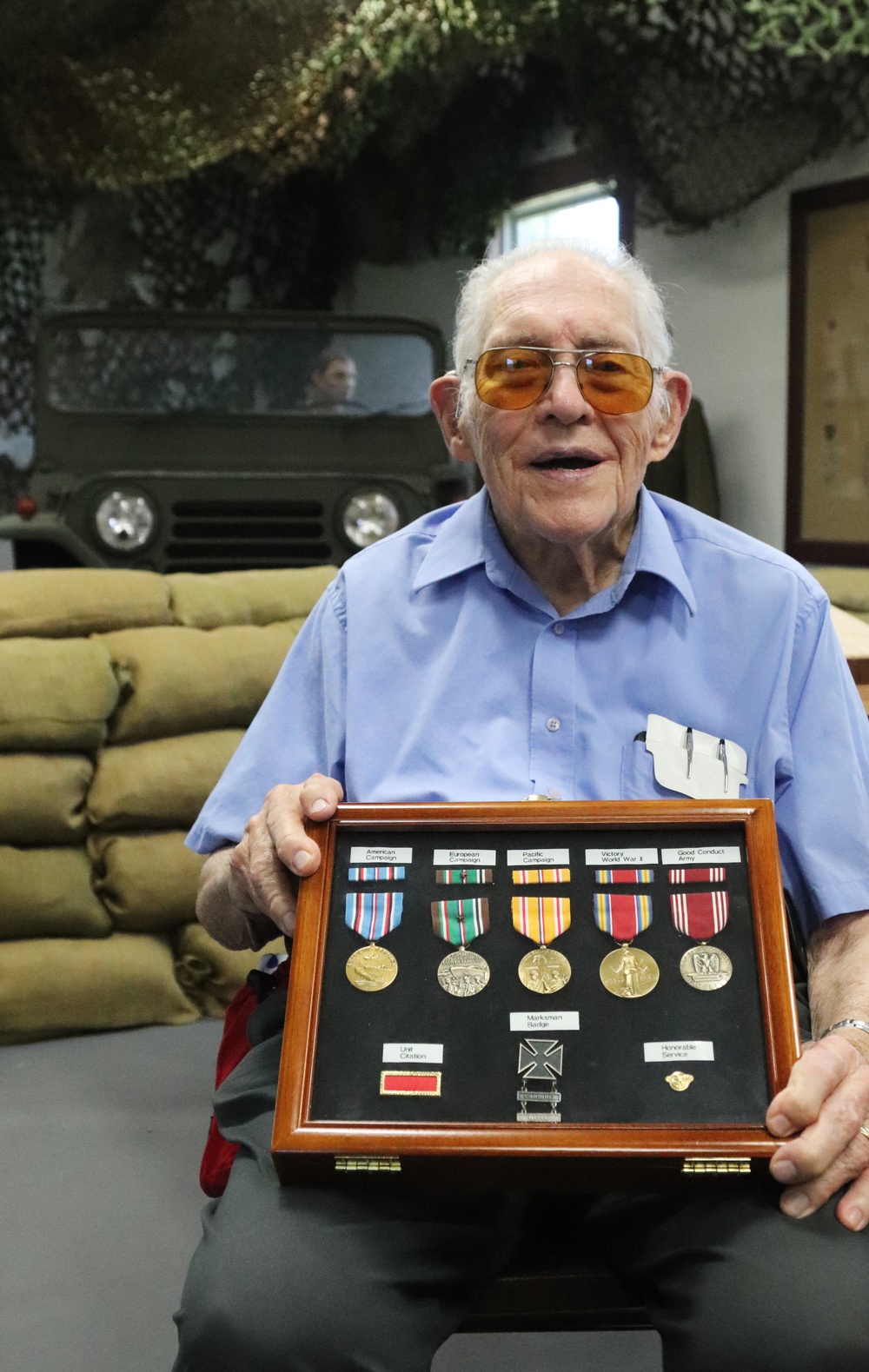 World War II vet recalls service, outprocessing through Camp McCoy