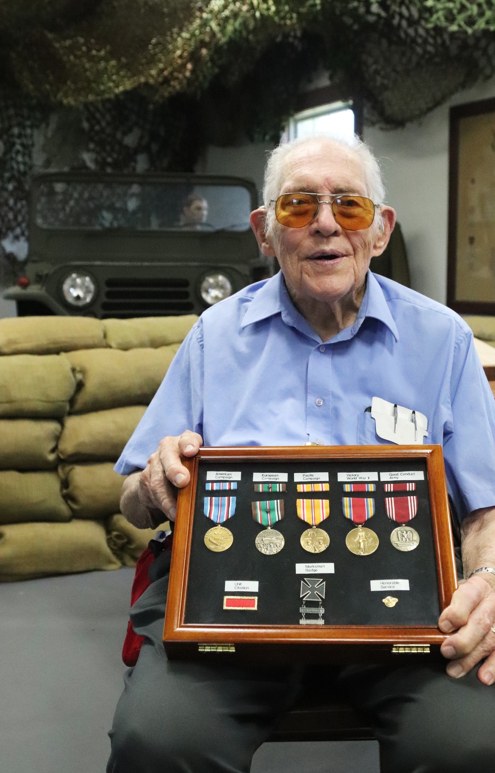 World War II vet recalls service, outprocessing through Camp McCoy